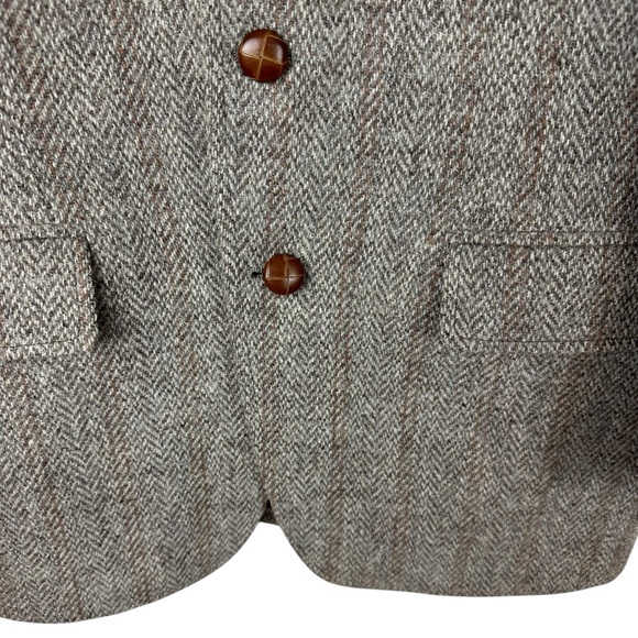 Adam's Row Vintage Pure Virgin Wool Blazer - Picture 3 of 11